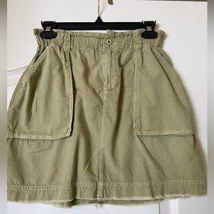 Zara mini hemmed skirt